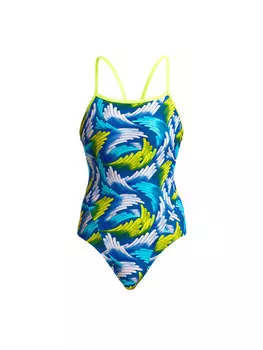 Купальник Funkita Badeanzug Wild Wings, синий