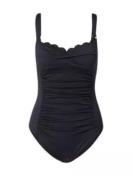 Купальник-футболка Hunkemller Scallop, черный