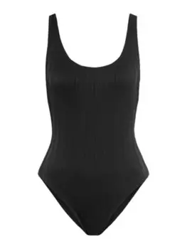 Купальник-футболка LSCN by LASCANA, черный