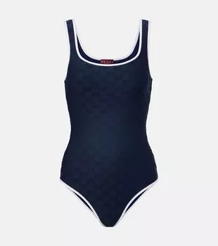 Купальник GG terry Gucci, Blue/White