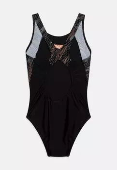 Купальник GIRLS HYPERBOOM SPLICE MUSCLEBACK Speedo, черный