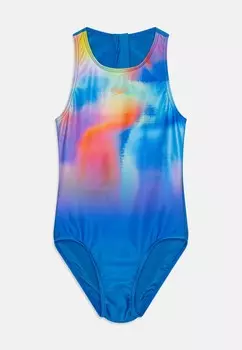 Купальник GIRLS PRINTED HYDRASUIT Speedo, синий