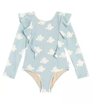 Купальник голуби Tinycottons, серый