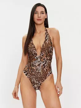 Купальник Guess, коричневый