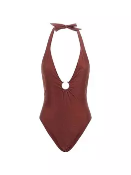 Купальник Guess, коричневый