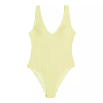 Купальник H&M High Leg, светло-желтый