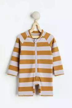 Купальник H&amp;M UPF 50, коричневый/серый