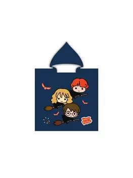 Купальник Harry Potter Badeponcho mit Kapuze – 100 % Mikrofaser Komfort, синий