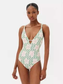 Купальник Hibiscus Daze ERJX103713 Roxy, бежевый