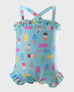 Купальник Ice Lolly для девочек, размер 6–24 м Rachel Riley, цвет Aqua