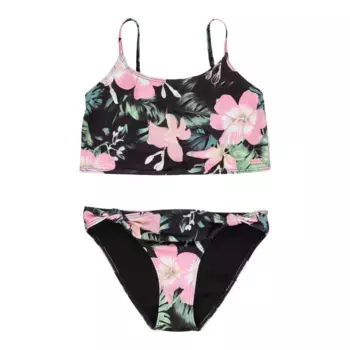 Купальник из двух частей Roxy Shadow Floral для мальчиков, черный