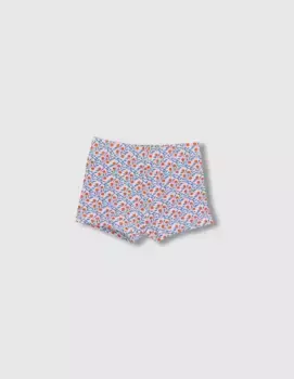 Купальник из лайкры для мальчика с принтом Gocco, белый