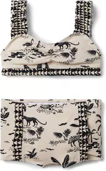 Купальник Janie and Jack Floral Scene Two-Piece Swimsuit, цвет Multicolor