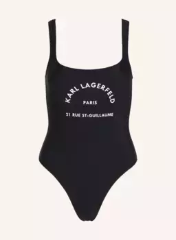Купальник Karl Lagerfeld, черный