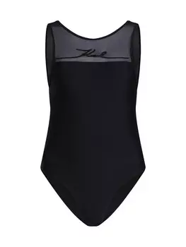 Купальник Karl Lagerfeld, черный