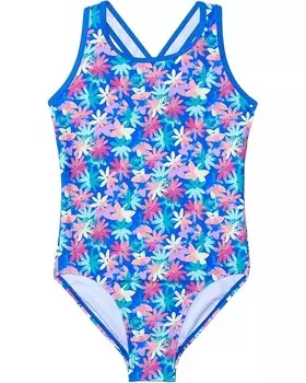Купальник L.L.Bean Watersports Swim One-Piece, цвет Capri Blue Daisy