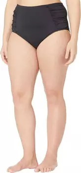 Купальник La Blanca Plus Size Island Goddess High-Rise Pant, черный