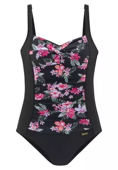 Купальник LASCANA Santini, цвет Black pink