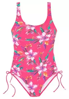 Купальник LASCANA Swimsuit Malia, розовый