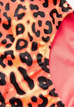Купальник Leopard Print Regular Fit Next, кораллово-розовый