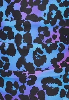 Купальник LEOPARD PRINT Yours Clothing, синий
