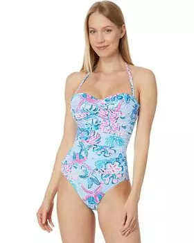 Купальник Lilly Pulitzer Flamenco One-Piece, цвет Multi Bahamas Beachcomber