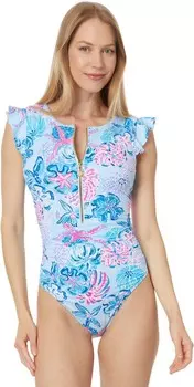 Купальник Lilly Pulitzer Jossette One-Piece, цвет Multi Bahamas Beachcomber