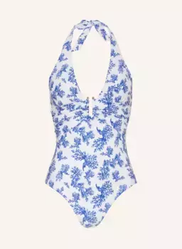 Купальник little dix bay с воротником-халатом Heidi Klein, белый