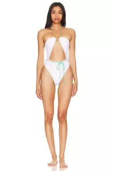 Купальник Lovers and Friends Waterfall, белый