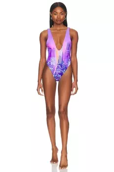 Купальник lovewave Purple Haze, цвет Purple Cityscape