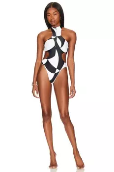 Купальник lovewave The Alchemy, цвет Black & White Geo