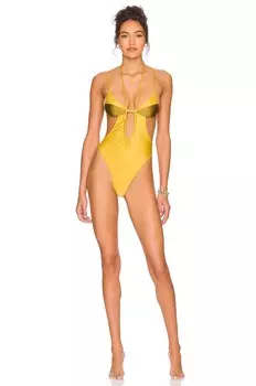 Купальник lovewave The Edwina, цвет Chartreuse & Olive