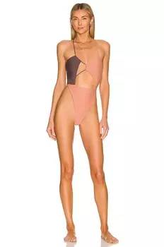 Купальник lovewave The Moto, цвет Clay & Brown