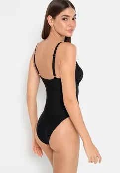 Купальник Lscn By Lascana Swimsuit Highleg LASCANA, черный