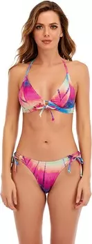 Купальник Lucky Brand Letting Go Halter, разноцветный