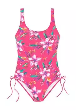 Купальник Malia со съемными мягкими чашками женский LASCANA, цвет Print