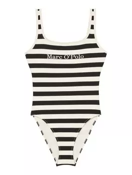 Купальник Marc O'Polo Ystad (Fine MOP Stripe), цвет schwarz-weiss