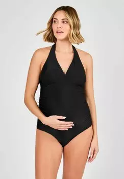 Купальник MATERNITY HALTERNECK JoJo Maman Bb, черный