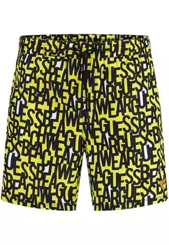 Купальник Medium Log Guess, желтый