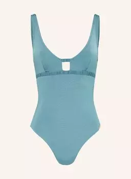 Купальник мерцающий однотонный Watercult, серый