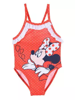 Купальник MINNIE MOUSE, красный