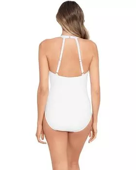 Купальник Miraclesuit Illusionists Wrapture One-Piece, белый