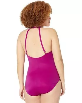 Купальник Miraclesuit Rock Solid Wrapsody One-Piece, цвет Framboise