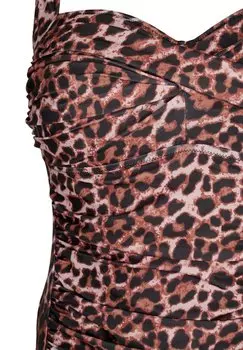 Купальник MIT DRAPIERUNG UND GEPOLSTERTEN KRBCHEN Zizzi, бежевый