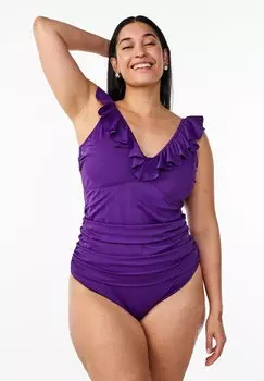 Купальник MIT RSCHEN Zizzi, темно-фиолетовый