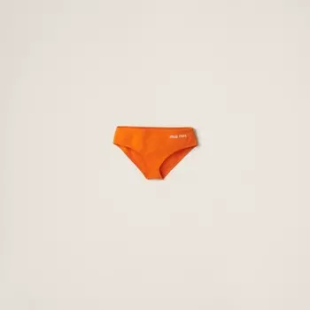 Купальник Miu Miu, оранжевый