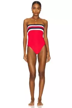 Купальник-монокини Jessa Beach Riot, american colorblock