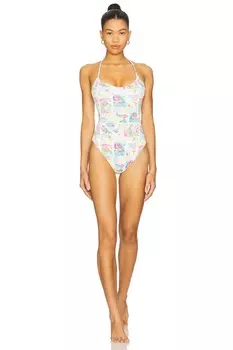 Купальник-монокини Positano Show Me Your Mumu, amalfi coast rib