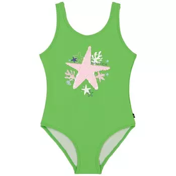 Купальник Nautica с откидной крышкой в виде морской звезды для девочек (7–16 лет), цвет Gleam