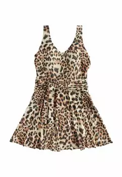 Купальник Next, коричневый